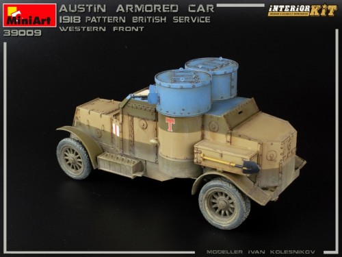 MiniArt Austin Armoured Car 1918 Pattern British Service Wes