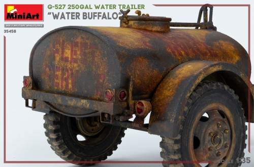 MiniArt G-527 250 Gal Water Trailer Water Buffalo (1:35)