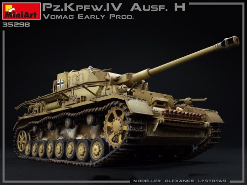 MiniArt Pz.Kpfw.IV Ausf. H Vomag Early Prod May 1943 Interio