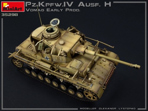 MiniArt Pz.Kpfw.IV Ausf. H Vomag Early Prod May 1943 Interio