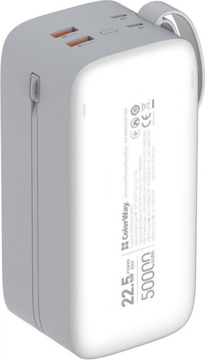 ColorWay CW-PB500LPA4WT-PDD