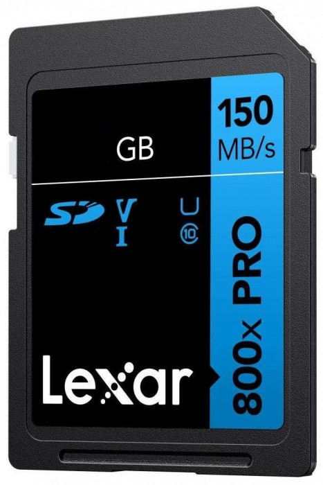 Lexar High-Performance 800xPRO SDXC UHS-I Card BLUE Series 1