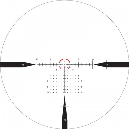 Nightforce NX8 1-8x24 F1 Capped