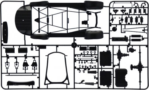 ITALERI Mercedes-Benz 300 Sl Gullwing (1:16)