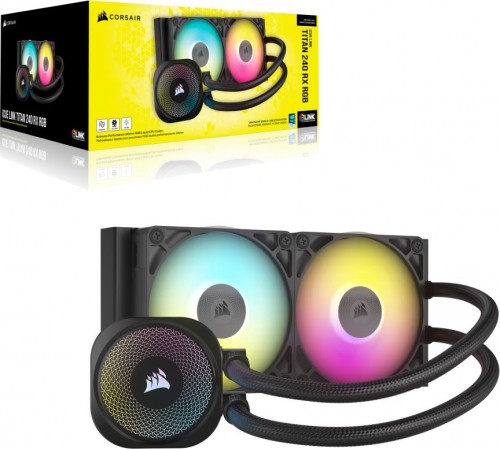 Corsair iCUE LINK TITAN 240 RX RGB Black