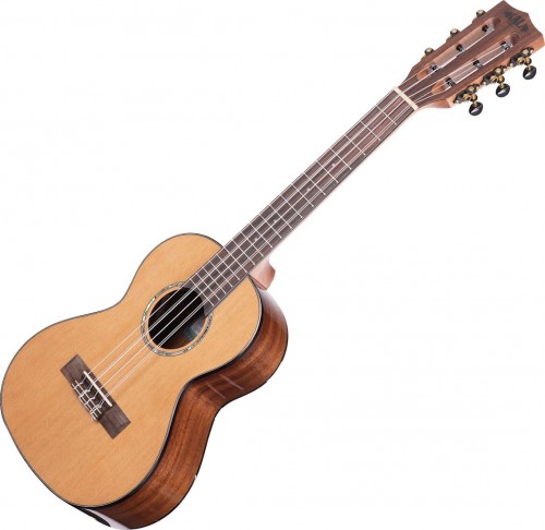 Kala Gloss Solid Cedar Top Acacia 6-String Tenor Ukulele