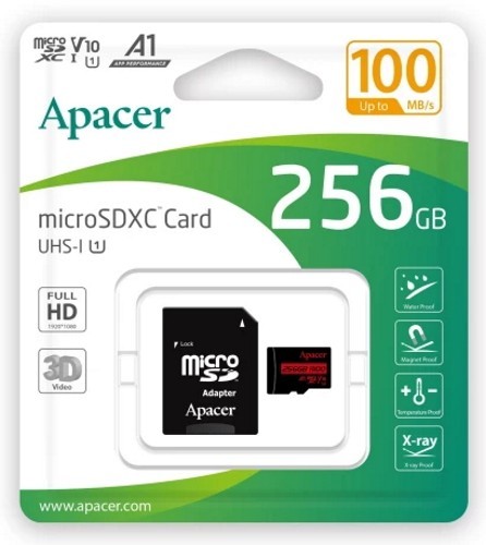 Apacer microSD Class 10 UHS-I + Adapter