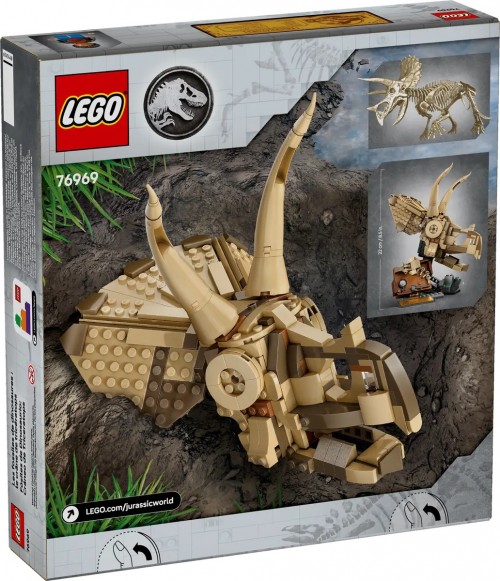 Lego Dinosaur Fossils Triceratops Skull 76969
