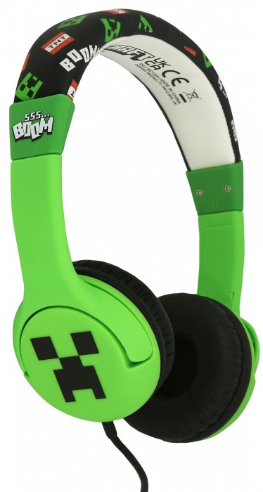 OTL Minecraft Creeper Wired Headphones