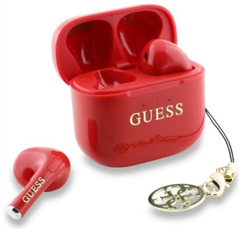 GUESS Glossy Effect Printed Classic Logo & Charm