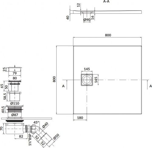 Cersanit Tako Slim S932-157