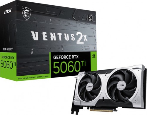 MSI GeForce RTX 5060 Ti 8G VENTUS 2X PLUS