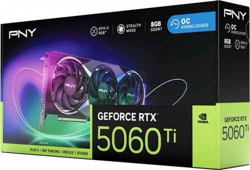 PNY GeForce RTX 5060 Ti 8GB EPIC-X RGB OC