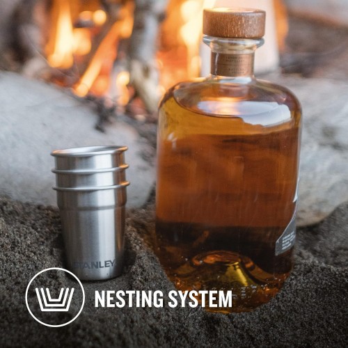 Stanley Adventure Pre-Party Shot Glass + Flask Set