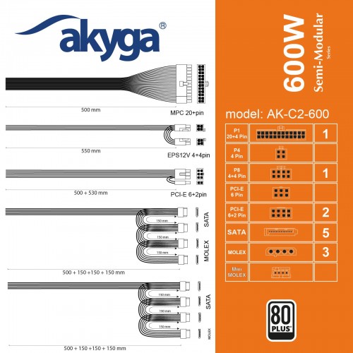 Akyga AK-C2-600