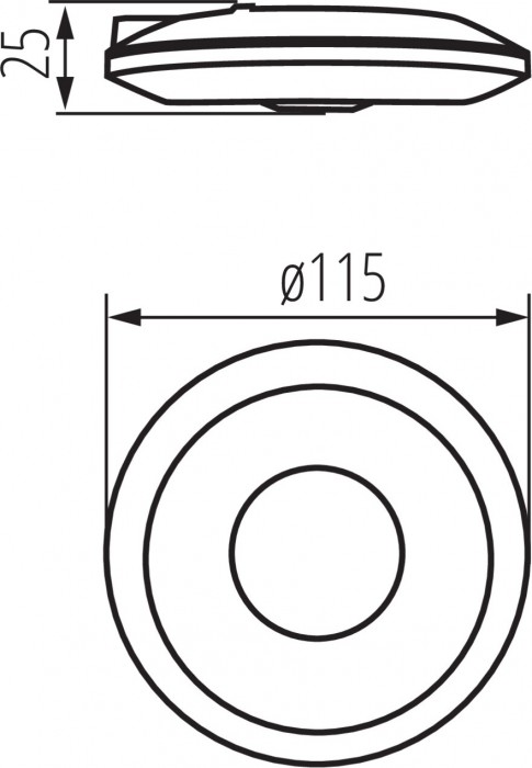 Kanlux ZONA FLAT-B/B