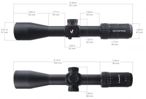 Vector Optics VictOptics S4 4-16x44 SFP MDL