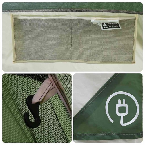 VidaXL Family Tipi 8-Person Waterproof