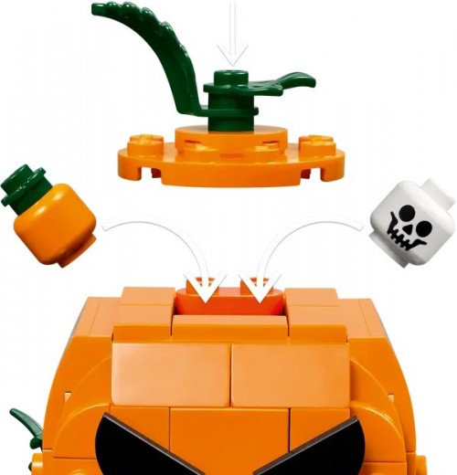 Lego Jack O Lantern Pickup Truck 40822
