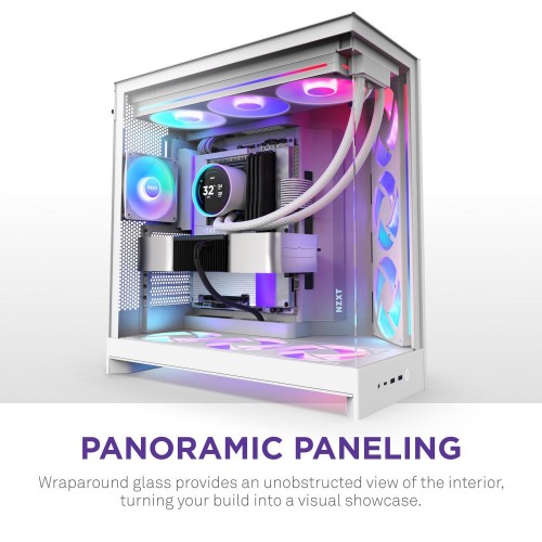 NZXT H9 Flow RGB+ 2025 White