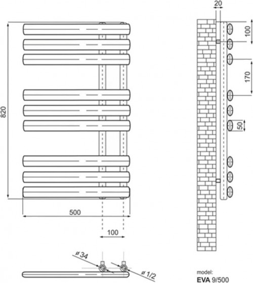Ideale Eva 11 9/820/500
