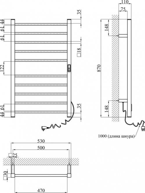 KRONER Hitze-Stern E R 530x870 CV035345