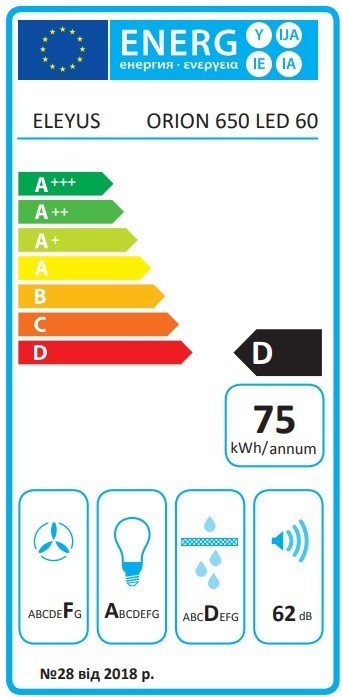 ELEYUS Orion 650 LED 60 BL