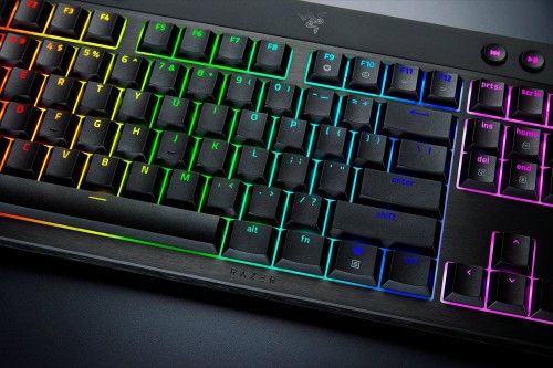 Razer BlackWidow V4 Low-Profile Tenkeyless HyperSpeed Yellow
