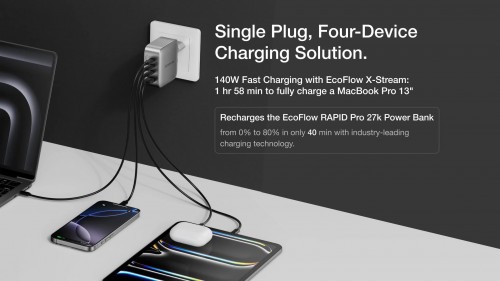 EcoFlow Rapid Pro Charger 140W