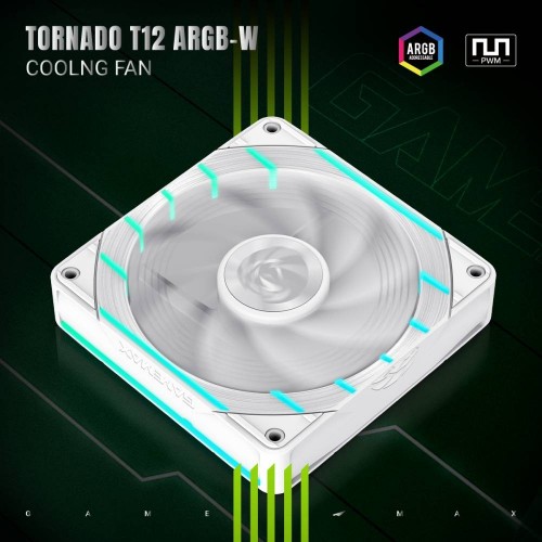 Gamemax Tornado T12 ARGB White