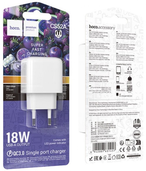 Hoco CS52A Surplus