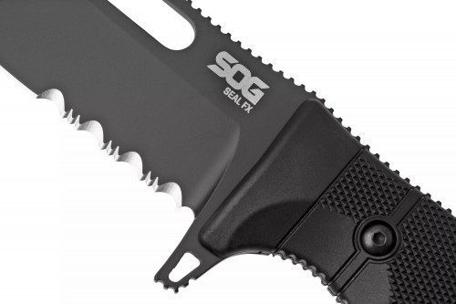 SOG SEAL FX Clip Point Serrated