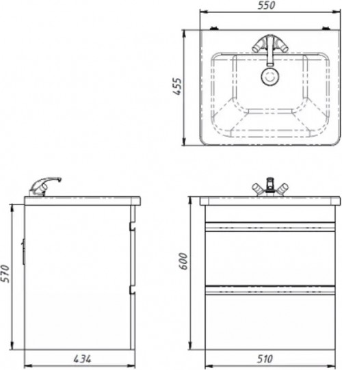 Devit Frame 55 753055W