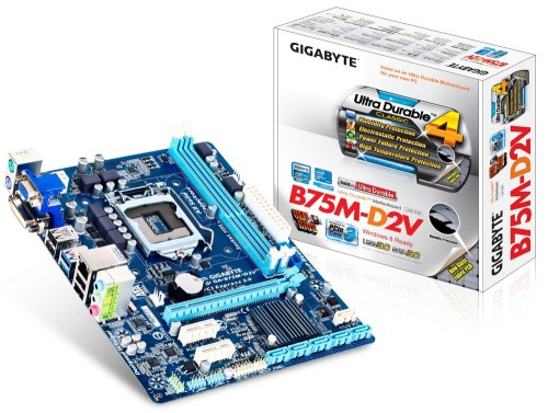 Gigabyte GA-B75M-D2V