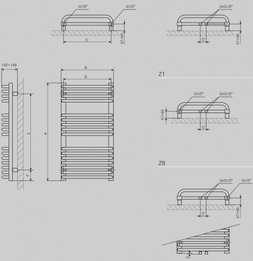 Чертеж с размерами