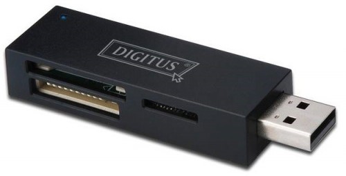 Картридер/USB-хаб Digitus DA-70310-2