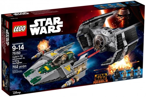 Конструктор Lego Vaders TIE Advanced vs. A-Wing Starfighter