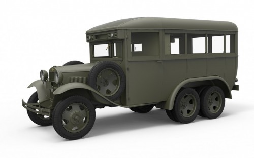 MiniArt GAZ-05-193 Staff Bus (1:35)