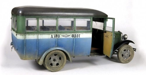 MiniArt Passenger Bus GAZ-03-30 (1:35)