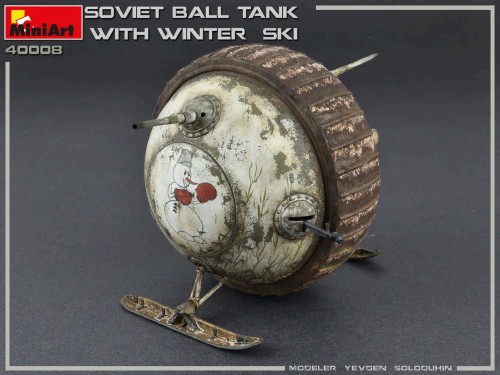 MiniArt Soviet Ball Tank with Winter Ski (1:35)