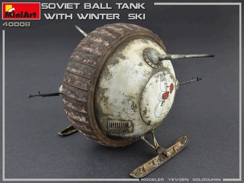 MiniArt Soviet Ball Tank with Winter Ski (1:35)