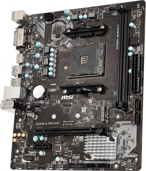 MSI B450M-A PRO MAX