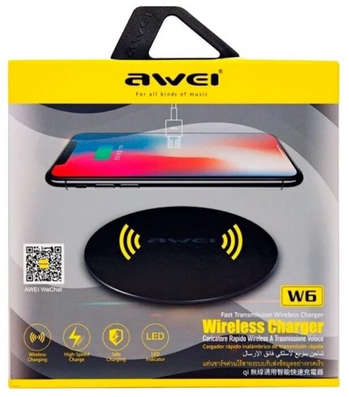 Упаковка Awei W6