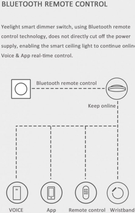 Xiaomi Yeelight Smart Dimmer Wall Light