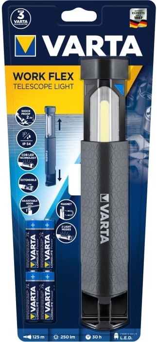 Varta Work Flex Telescope Light