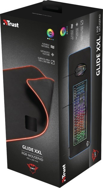 Trust GXT 764 Glide-Flex Flexible RGB Mouse Pad XXL