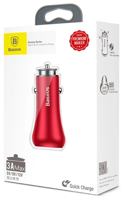 Упаковка BASEUS Gentry Dual-U