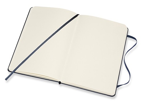 Moleskine Plain Notebook Sapphire