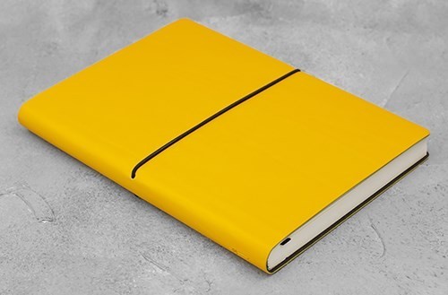 Ciak Dots Notebook Large Yellow