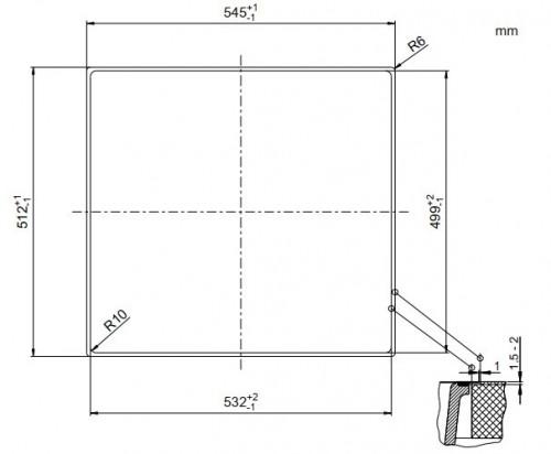 Blanco Subline 500-IF/A